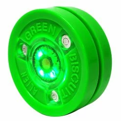 Coupon ❤️ Blue Sports Green Biscuit Alien Street Hockey Puck 👏
