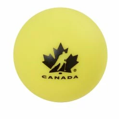 Hot Sale 🔥 Hockey Canada Soft Yellow Street Hockey Ball - 65MM 50G ⌛