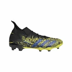 Cheap ✨ Adidas Marvel Predator Freak 3 Men's Firm Ground Soccer Cleats - Yellow/Blue/Black ✔️
