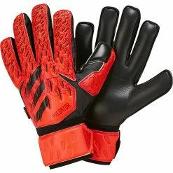Best Pirce 🌟 Adidas Predator Match Fingersave Soccer Goalkeeper Gloves 🧨