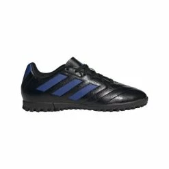 New π Adidas Goletto VII Junior Turf Soccer Cleats - Black/Royal β