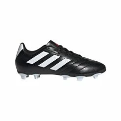 Best reviews of ⭐ Adidas Goletto VII Firm Ground Junior Soccer Cleats - Black/White/Red 🌟