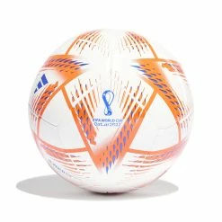 Outlet 😍 Adidas Al Rihla Club Soccer Ball - White/Solar Red/Pantone ⭐