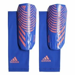 Top 10 🎉 Adidas Predator League Soccer Shin Guards – Hirblu/Turbo/White 🔔