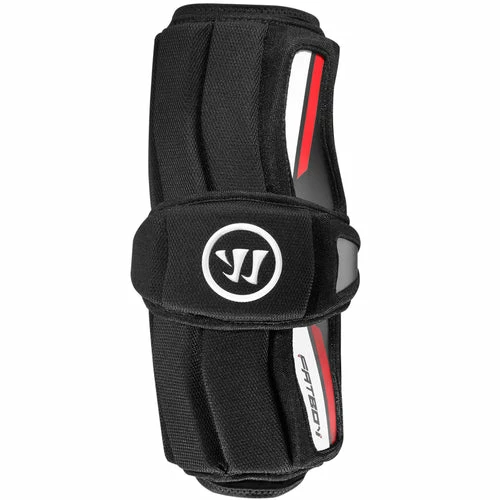 Budget π Warrior Fatboy Lacrosse Arm Guards - Black π