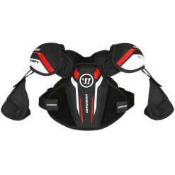 Cheap 🔥 Warrior Fatboy Burn Next Youth Lacrosse Shoulder Pads - Black 🌟